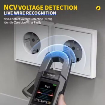 FNIRSI DMC-100 AC/DC Current Clamp Meter - NCV Voltage Detection