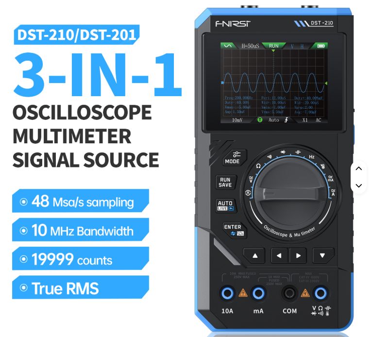 FNIRSI DST-210 Multitester - Image 4